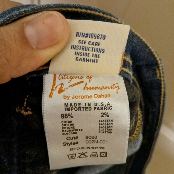 Citizens of humanity jeans size 31 - Picture 10 of 11